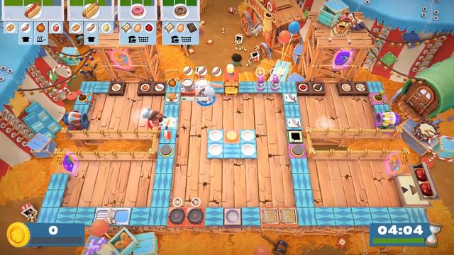 Overcooked! 2 Carnival Of Chaos DLC ~Finale~ Is This The END End?