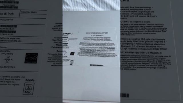 Привезу Mac Book Pro 16,2 , 32 Gb , 1 Tb за 300,000 руб