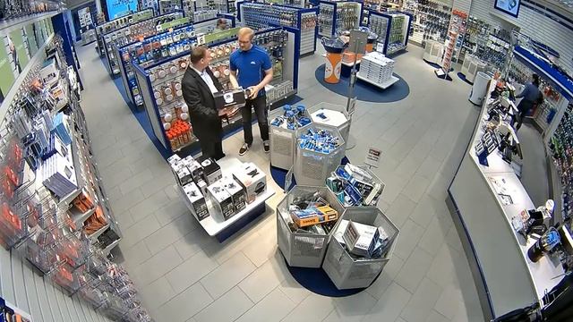 Пример работы IP-камеры видеонаблюдения AXIS M3006-V