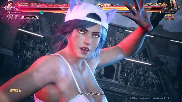 NINJAS!! Tekken 8 Asuka Vs A Battle Ruler!!! 🔥