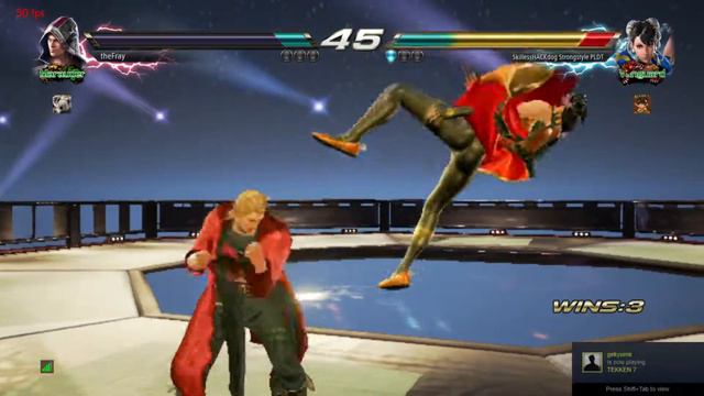 TEKKEN 7 STEAM TheFray PrEsHaNg STEVE FOX X SKILLESS HACKDOG 4