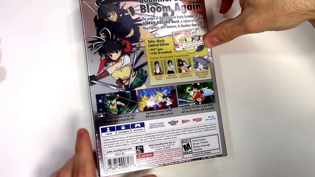 Senran Kagura Burst Re: Newal (At The Seams Limited Edition) (PS4) Unboxing!!