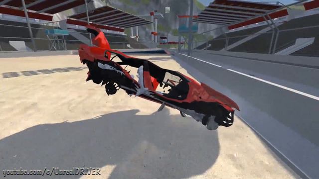 ЭПИЧНЫЕ ПРЫЖКИ с крутого разгона! BeamNG Drive - видео для мальчиков!