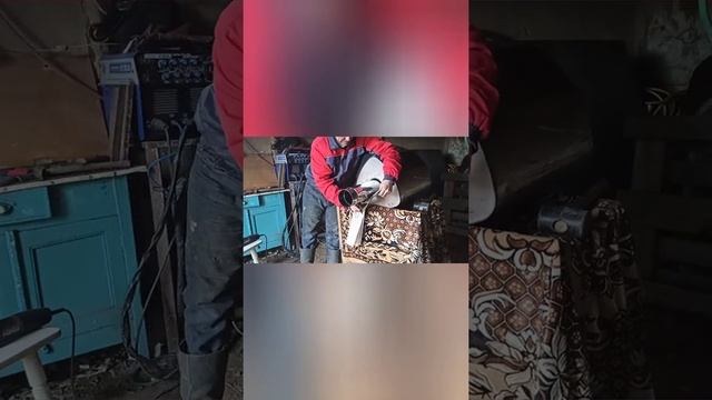 бак из нержавеющей стали, замена центральной трубы