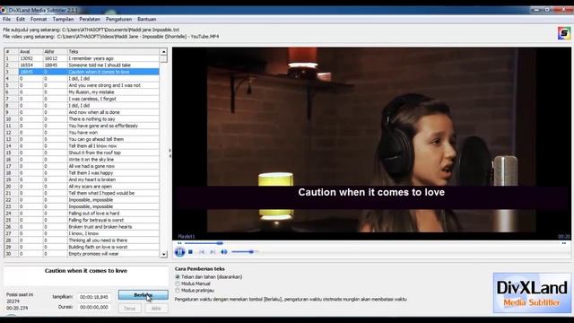 Easy Way To Make Substittle Srt File