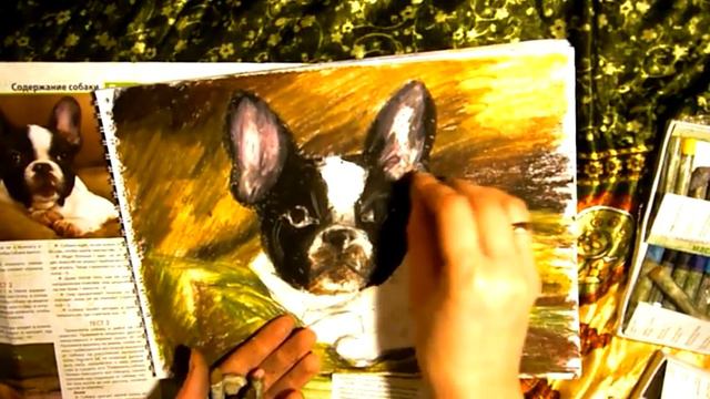 40 минут рисования за 6 минут