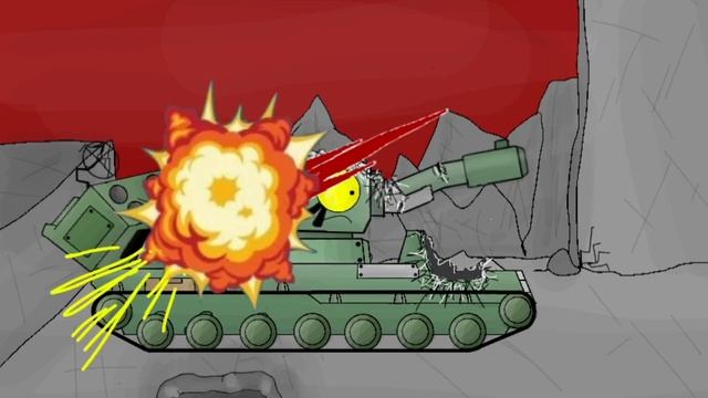 Могучий КВ6 Против Bloodbath Extreme Demon - Мультики про танки