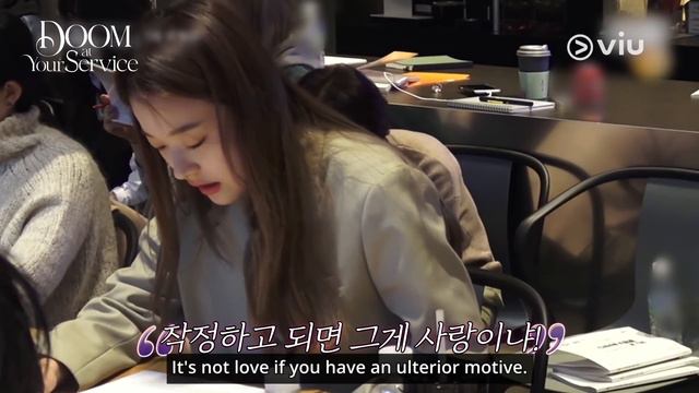 【BTS】Table Reading Of DOOM AT YOUR SERVICE | Viu Original [ENG SUBS]