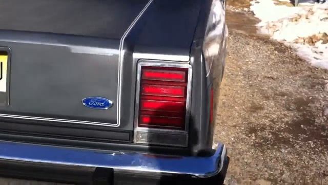 1986 Crown Victoria Ltd True Dual Exhaust Cold Start