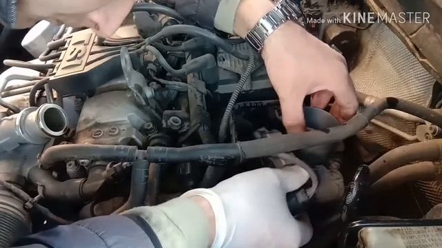 Чистка дроссельной заслонки 1.2 TSI  (CBZB)