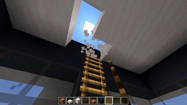 ПОСТРОИЛА САМЫЙ КРУТОЙ ЛЕТАЮЩИЙ ДОМ В Minecraft! В стиле Хай-Тек