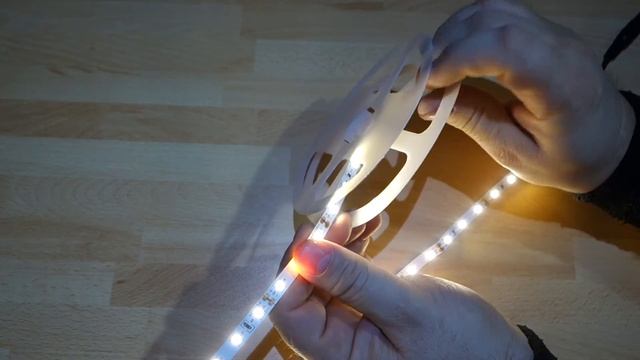 LED Strip (Warm White, 180 LED, 3 M, W/ Adapter 12V/2A) ~ Unboxing & Test ~ Česky ᴴᴰ