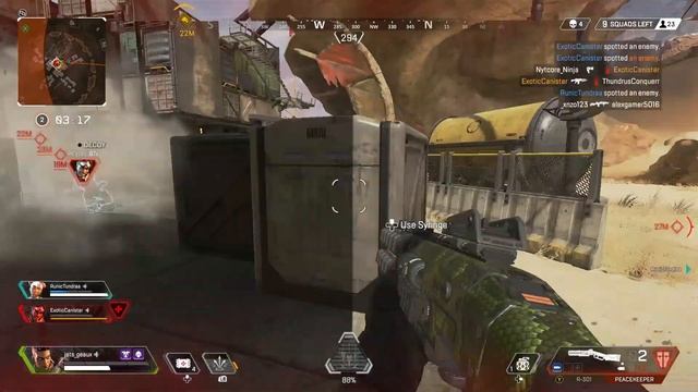 15 KIA (Squad Total) With Randoms (Apex Legends)