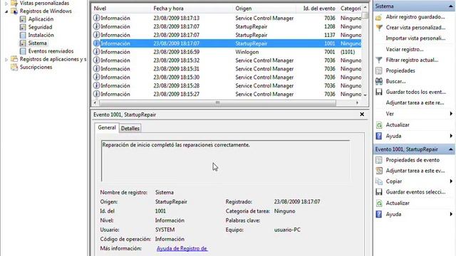 Reparacion De Inicio De Windows 7