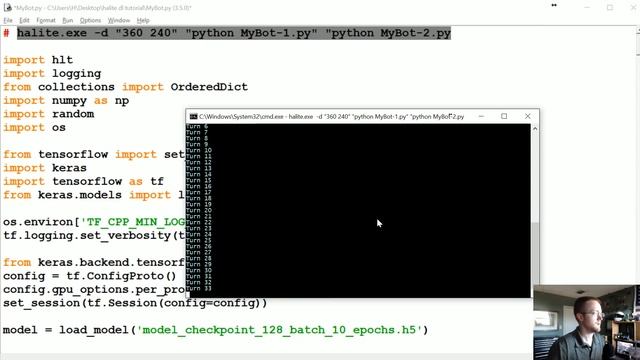 Deploying Model - Halite II 2017 Artificial Intelligence Competition P.7