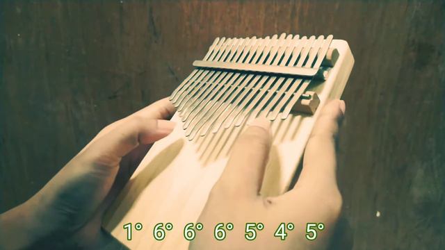A MORNING OF THE SLAG RAVINE - Laputa: Castle In The Sky | KALIMBA COVER | Easy Tabs