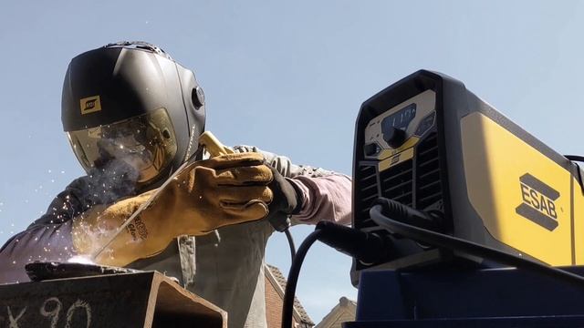 Esab Rogue ES150i/Esab Sentinel A50/stick Welding/Goldrox Electrodes#lordwelder