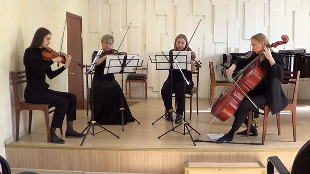 Струнный квартет 3-5 курсы ЮУрГИИ, С.Вольфензон Струнный квартет памяти Д.Д.Шостаковича 2 часть