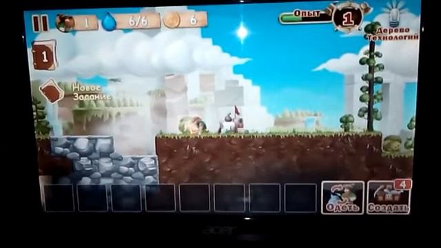 Craft The World на нетбуке