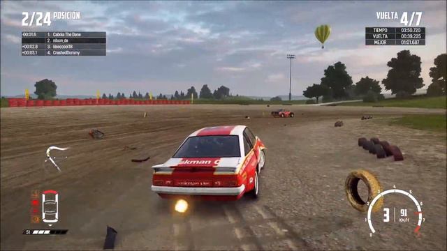 Probando El STELLAR - Wreckfest - Coches De DLC