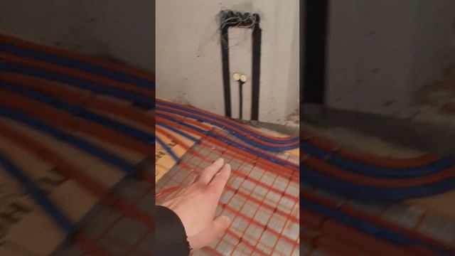 Теплый пол в загородном коттедже