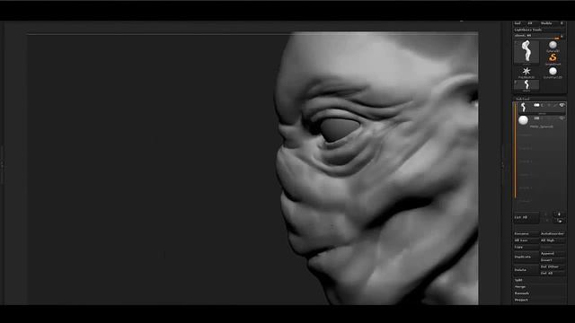 The Thinker - Speed Zbrush Sculpting