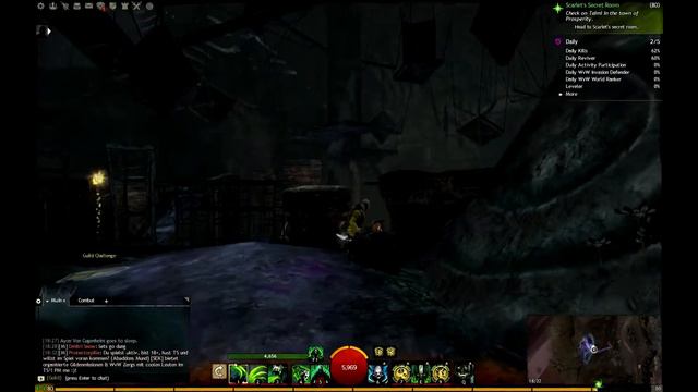 Прохождение Jumping Puzzle - Branded Mine Fields Of Ruin - Guild Wars 2