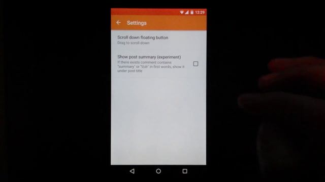 Scroll-down Floating Button Demo for Hews