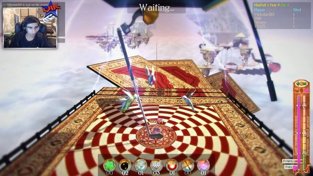 MINIGOLF IN THE SKY! - Vertiginous Golf #1 With Vikkstar