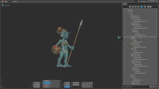 Spine Tutorial - Skin Workflow