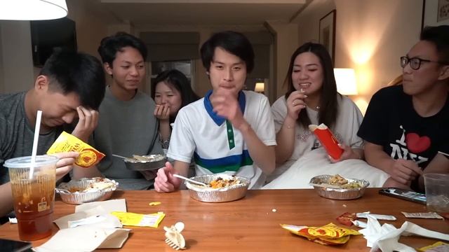 NYOBAIN HALAL GUYS ORIGINAL DI NEW YORK! MUKBANG PALING RUSUH WKAKWKWAKWK