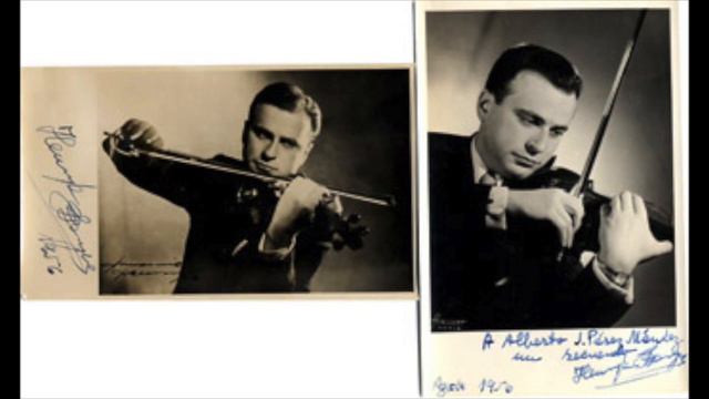 Henryk Szeryng Glazunov Violin Concerto Orquesta Sinfónica Venezuela, Angel Sauce Cond. 1958 Live