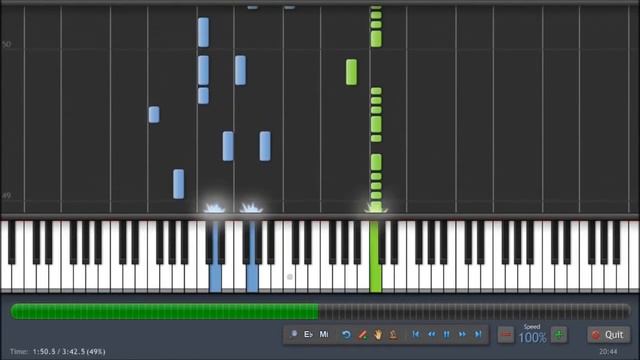 Flo Rida   Whistle   Piano Tutorial   Synthesia