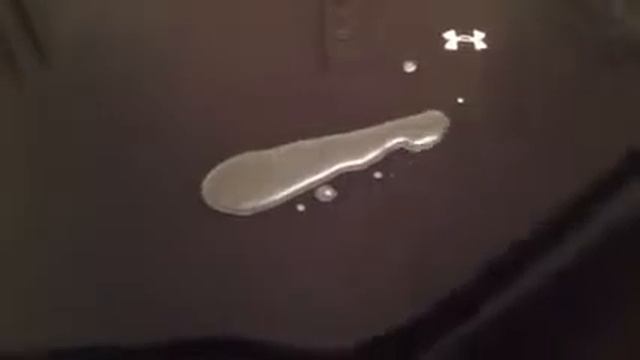 Нанопокрытие Аквастоп, тест на футболке