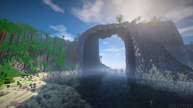 Minecraft - Elrinir Island - Custom Island Terrain Map Cinematics W/ Download