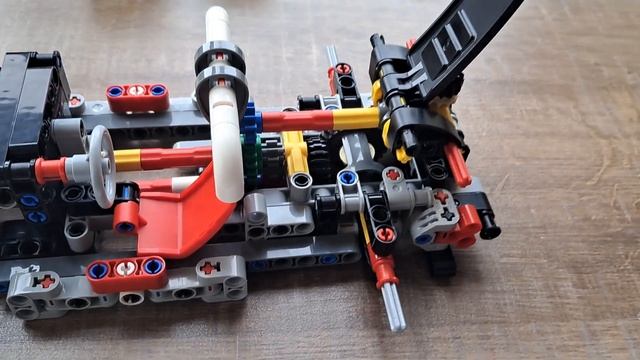 LEGO 42153 Technic NASCAR Next Gen Chevrolet Camaro ZL1 Building Process Package 2