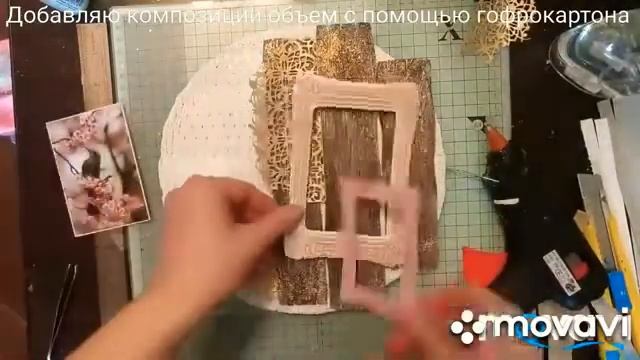 Мастер класс холст Весна внутри   Step By Step Tutorial 5WFAIEnwqQA