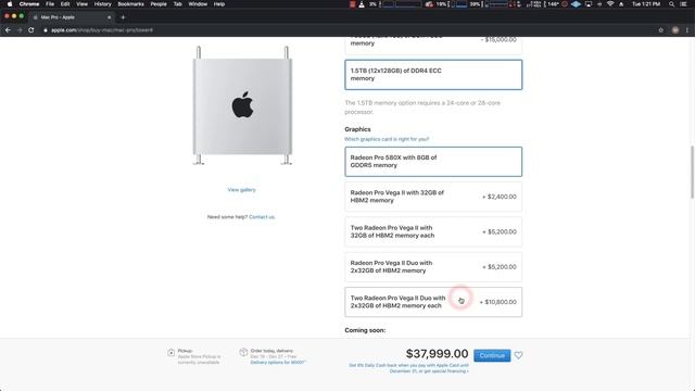 Build Late 2019 Mac Pro Top Of The Line