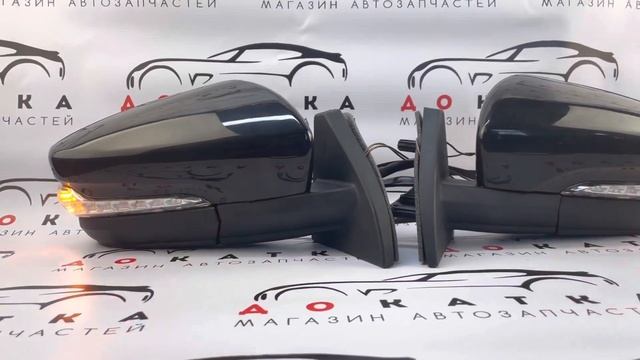 Зеркала 2108 - 14 - 15 в Корпусе Гранта с диодным поворотником в стиле Лексус