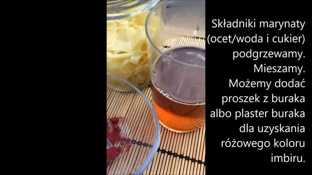 IMBIR MARYNOWANY nie tylko do sushi - Zrób To Sam