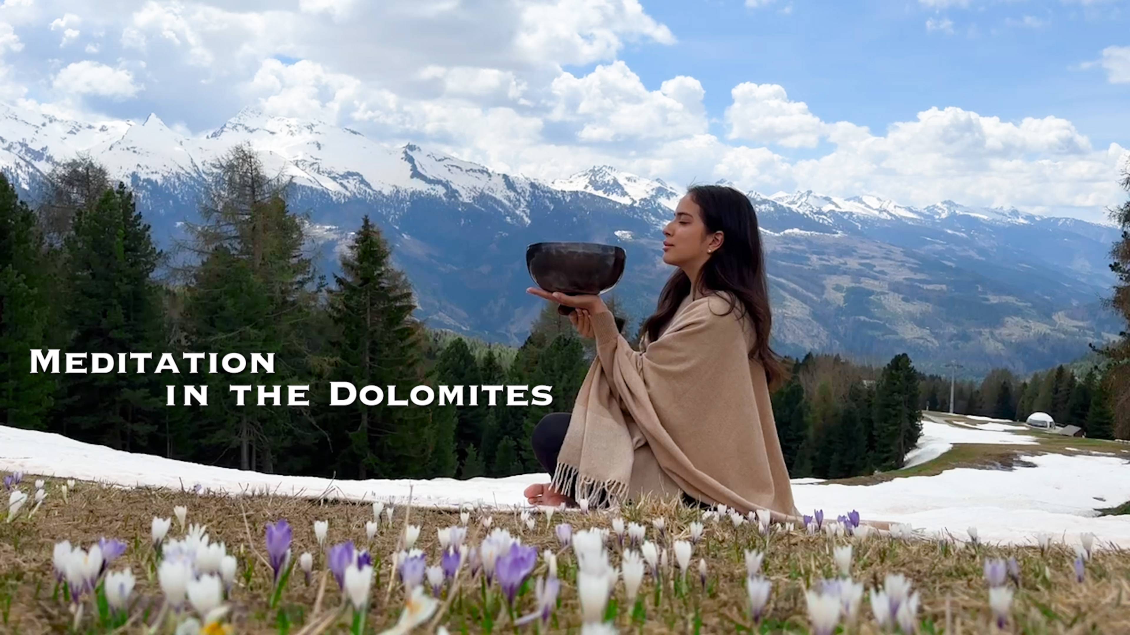 Meditation In The Dolomites