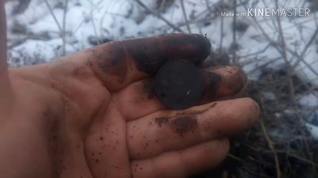 Копаем по снегу Есть находки Терра 305