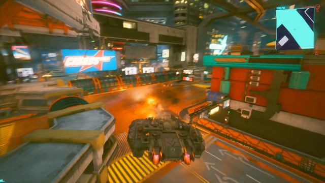 Cyberpunk 2077 - Flyable Basilisk Tank Mod