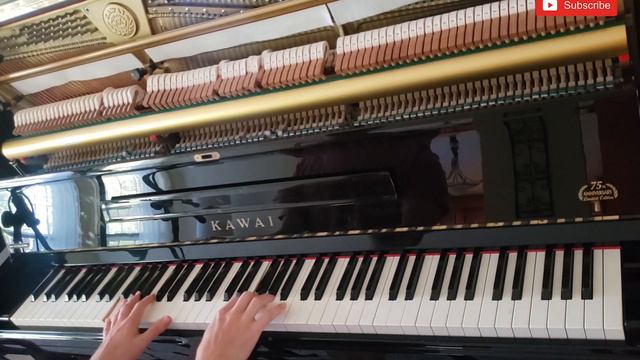 Lullay Little Tiny Child by Bramley and Stainer Robert Croo  carol 651 piano played by Luke Wahl