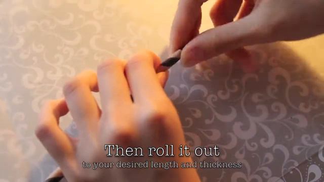 Polymer Clay Wafer Stick Tutorial