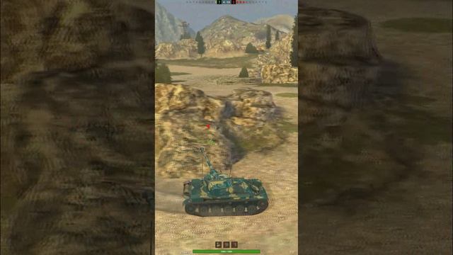 АМХ 13-75 в 10х10 #Tanks Blitz #Shorts