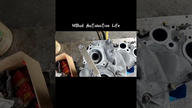 Rebuild 4m40 Engine + Timing Chain Conversion + 4m40 Timing Gear & Chain Marking.