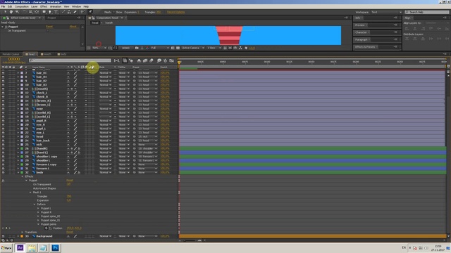 Говорящий персонаж в After Effects  Часть 5