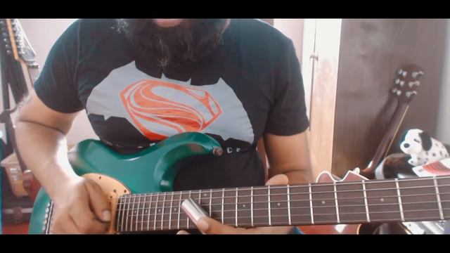 Livin' On The Edge Guitar Solo Cover