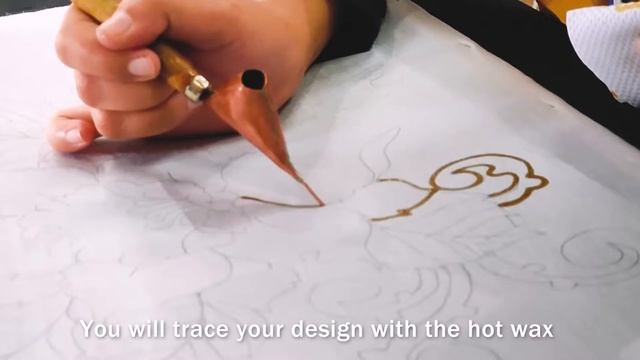 Malaysian Batik Class Experience - Standard A3 Size Painting | Jadi Batek